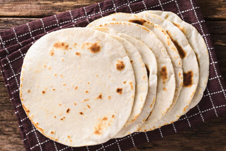 Homemade Tortilla Recipe: Flour Tortillas With Lard Image
